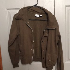 Greenish brown jacket